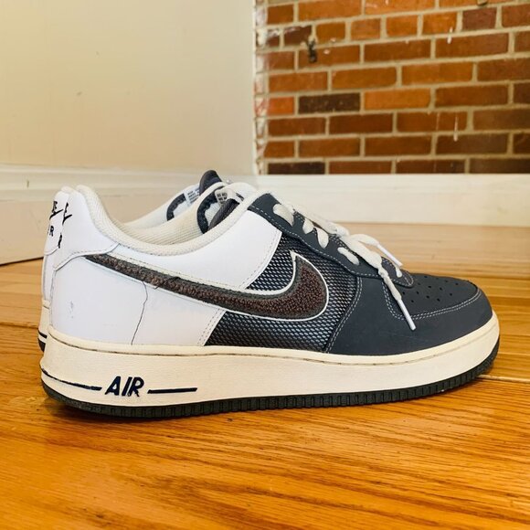 Nike Air Force 1 Low 'Stealth' Grey Size 10.5 - Picture 8 of 12